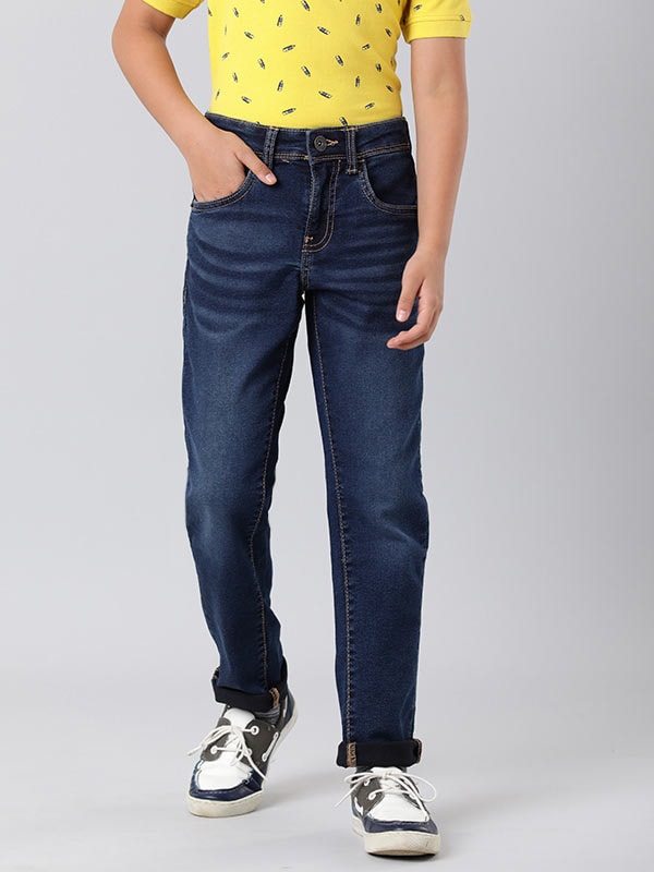 Sustainable Denim - Dark Wash Regular Fit Jeans